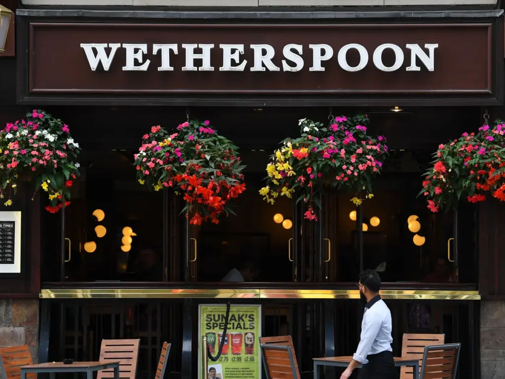 Sales up at pub firm Wetherspoon