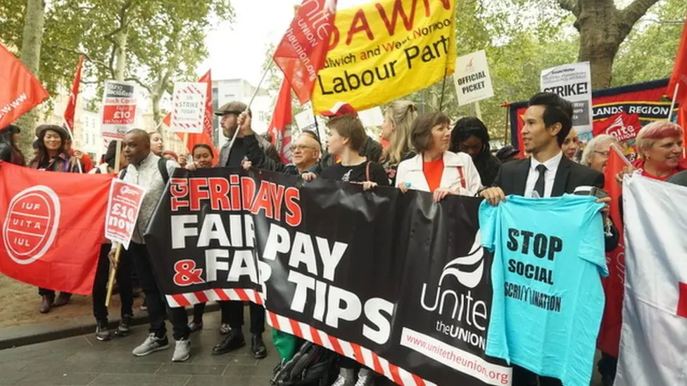 McDonald's UberEats and Wetherspoon workers strike over pay