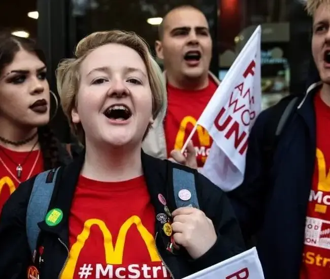 Why staff at McDonald's TGIs and Wetherspoons are striking