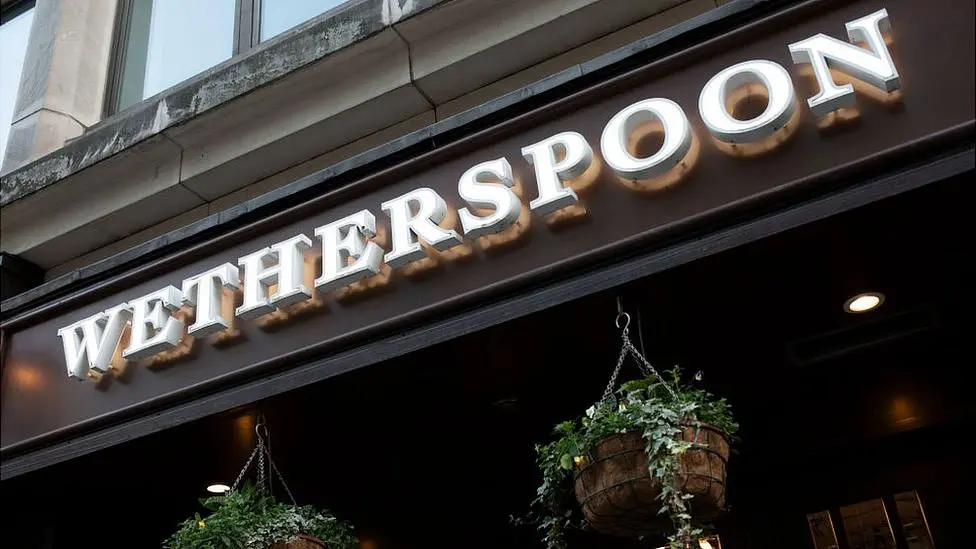 JD Wetherspoon: A third of head office jobs 'at risk'