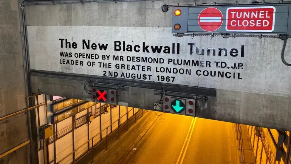 Blackwall Tunnel weekend part-closure announced