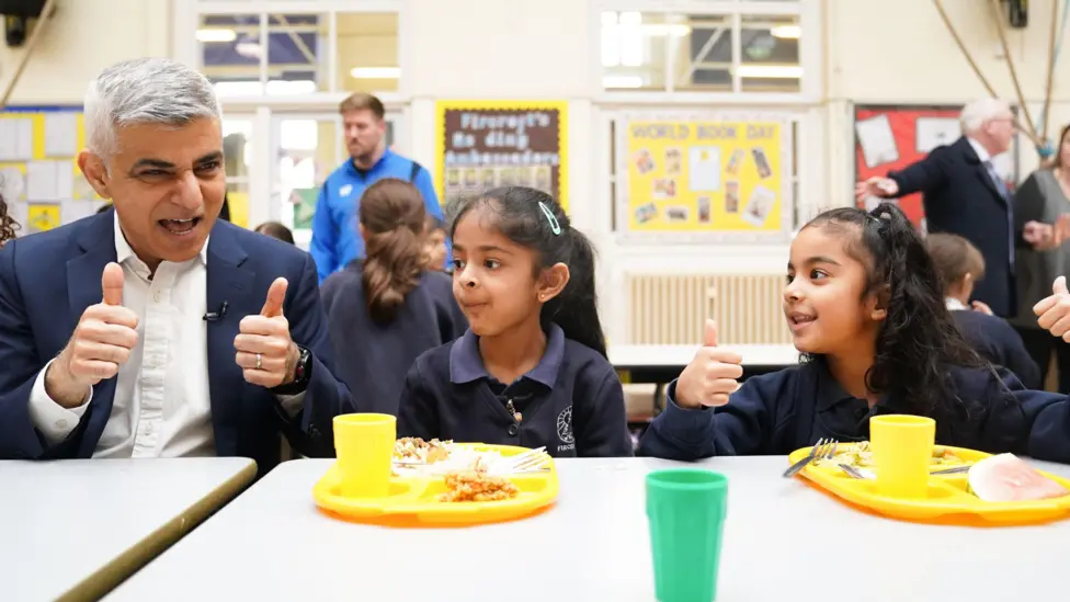 Free school meals as long as I am mayor says Khan