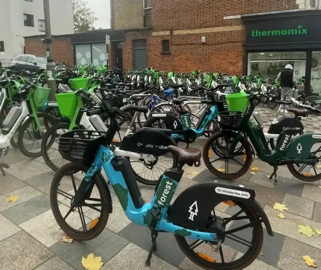 New law to end 'scourge' of badly parked bikes